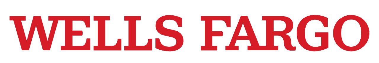 The image shows the words "WELLS FARGO" in bold, red, uppercase letters on a white background, similar to what you might find on a company's official FAQ page. Evergreen State Heat & AC