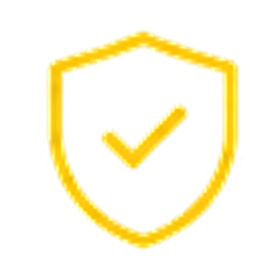 Yellow shield outline with a checkmark in the center on a light gray background, symbolizing trust and reliability—qualities essential for affordable plumbing services. Evergreen State Heat & AC